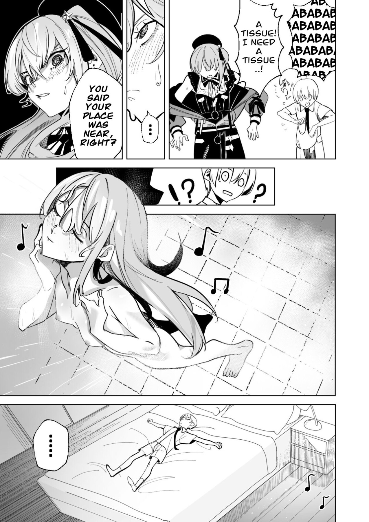 Hentai Manga Comic-DREAMLIKE COMET-Read-10